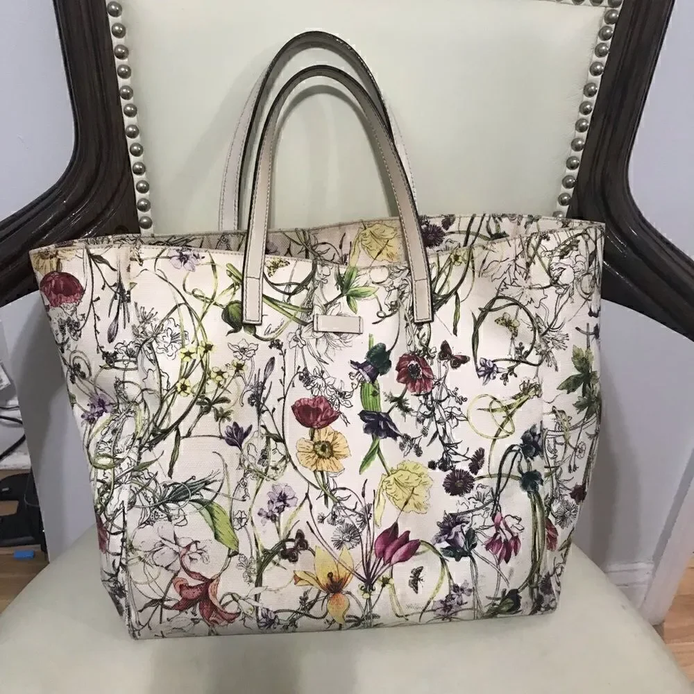 Gucci flora large tote